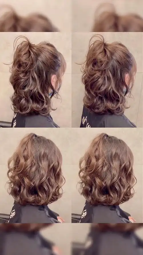 2021超火芭比烫可扎可散好打理短发妹子也可以尝试