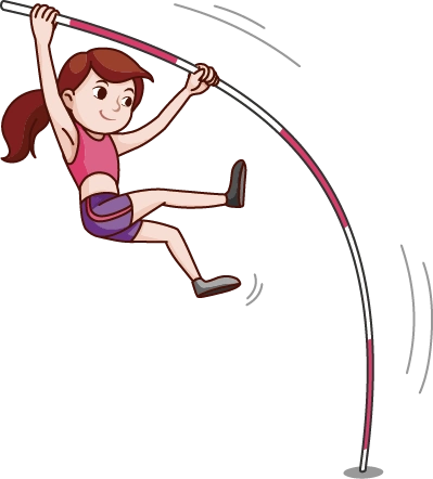 如图所示,撑杆跳高时会将竿压弯,说明力能够改变物体的