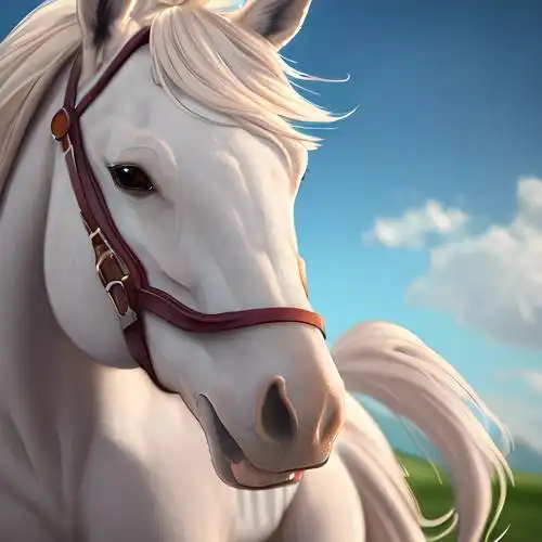 可爱马头像图片大全