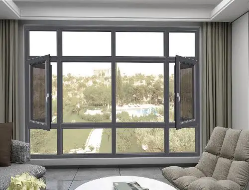 108 断桥平开窗 - 平开窗系列 - 重庆国傲铝合金门窗