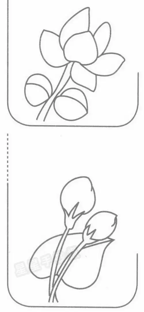 茉莉花简笔画 茉莉花简笔画简单又好看