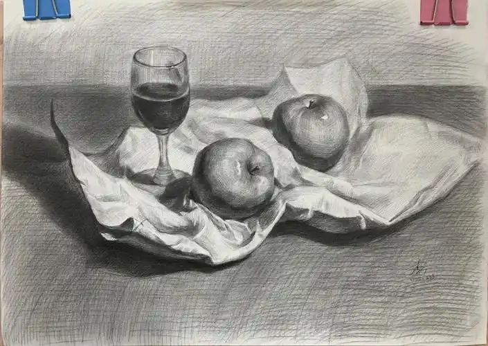 美术生集训  #素描  #素描静物