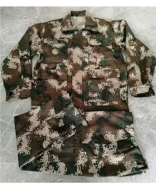 军训服迷彩服军训服套装训练耐磨工作服装初高中大学生夏令营军训服