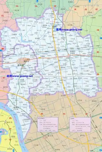 泰州地图 姜堰地图全图,泰州地图 姜堰地图高清版下载 - 8264户外8264