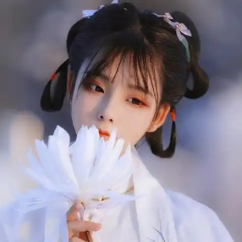 古风美女头像真人小清新