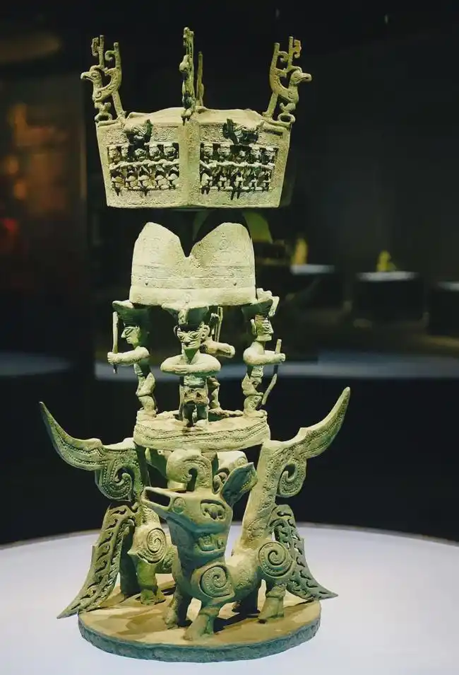 连山,归藏失传了吗?三星堆"青铜神坛"藏着什么样的惊人秘密