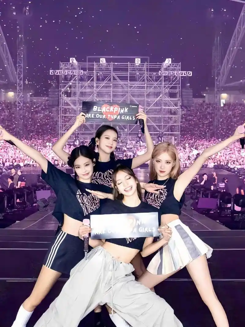 团照合集～持更四女壁纸 #blackpink# #blackpink演唱会# #粉墨