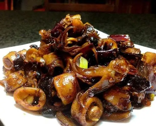 老乾妈爆炒鱿鱼仔