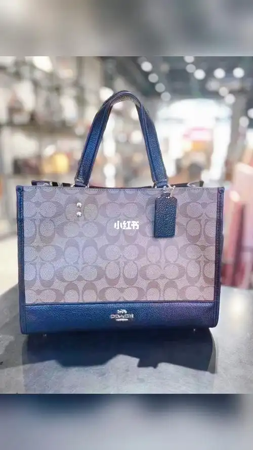 coach蔻驰女包新款托特包经典包