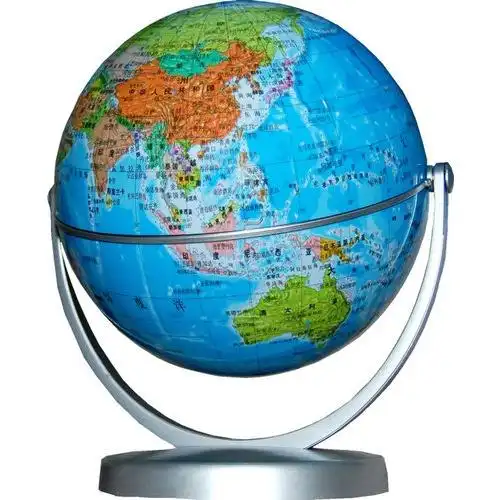 博目地球仪:14cm中文政区万向地球仪(111411)