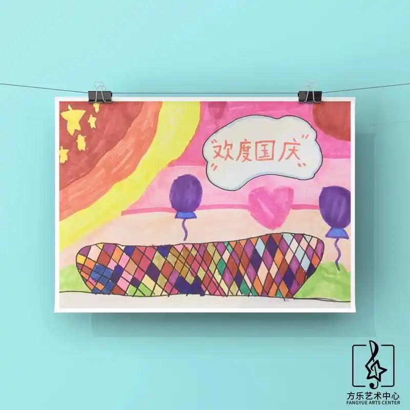 《我印象中的鸟巢》#儿童创意美术作品 - 抖音