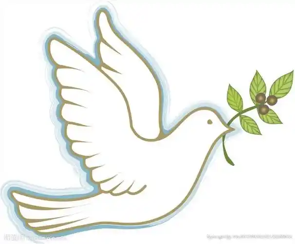 和平鸽简笔画 和平鸽简笔画法 - 水彩迷