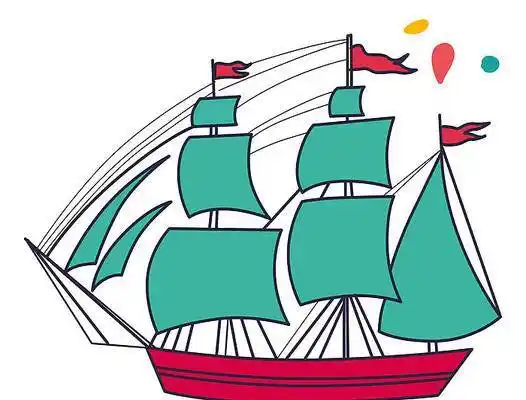 帆船卡通图片 帆船卡通图片简笔画