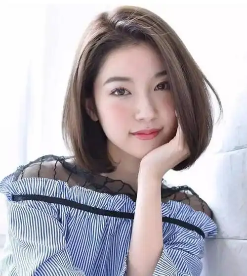 胖妹妹发型短发图片(适合圆脸女孩的短发) - 赤虎壹号