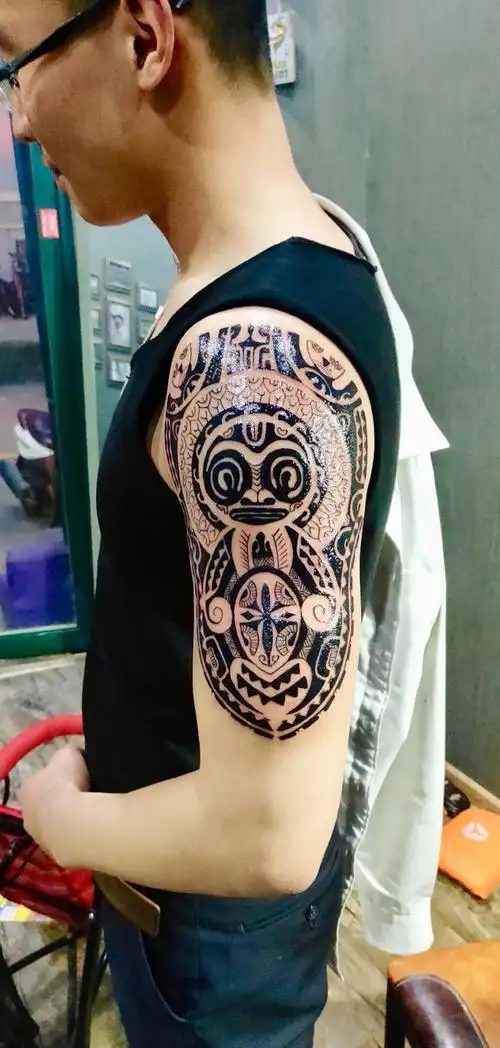 玛雅图腾纹身图片