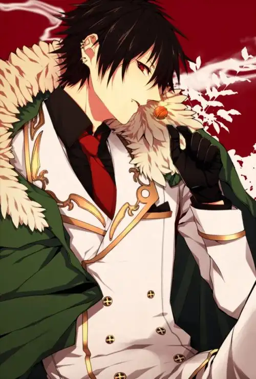 动漫少年二次元军装制服诱惑