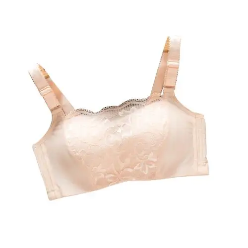 无钢圈超聚拢加厚6cm超厚抹胸内衣小胸平胸裹胸式性感防走光文胸