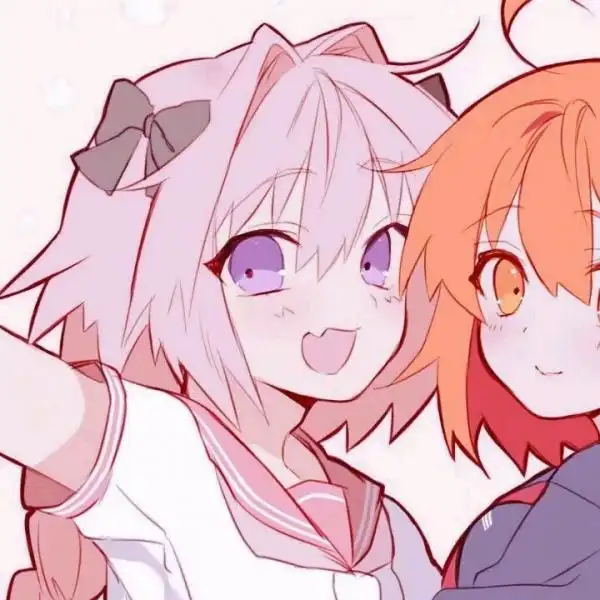 林知晚一对两张可爱炸了的闺蜜动漫头像