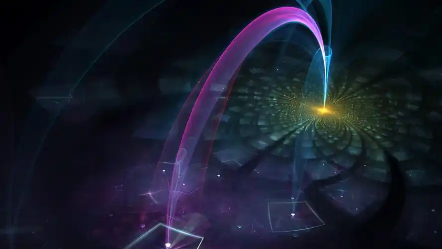 简约几何创意插画桌面壁纸