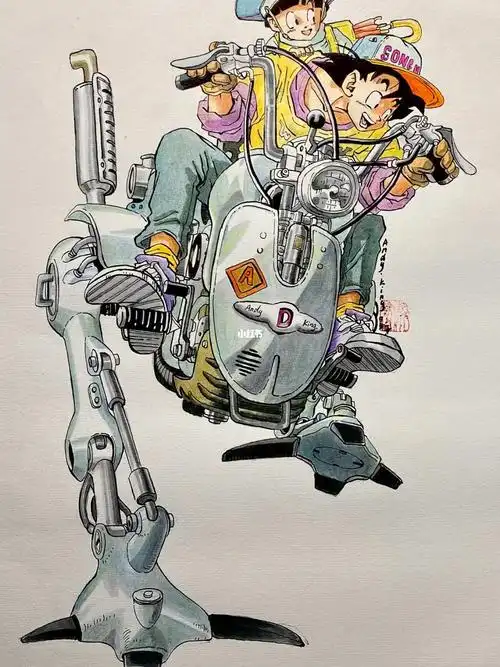 临摹鸟山明老师原稿