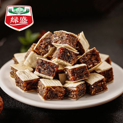 绿盛牛肉粒牛肉丁250g 鱼柳夹心牛肉干肉类零食休闲小吃杭州特产