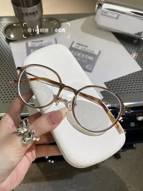 carin枫叶色超轻眼镜高度数宝的福音