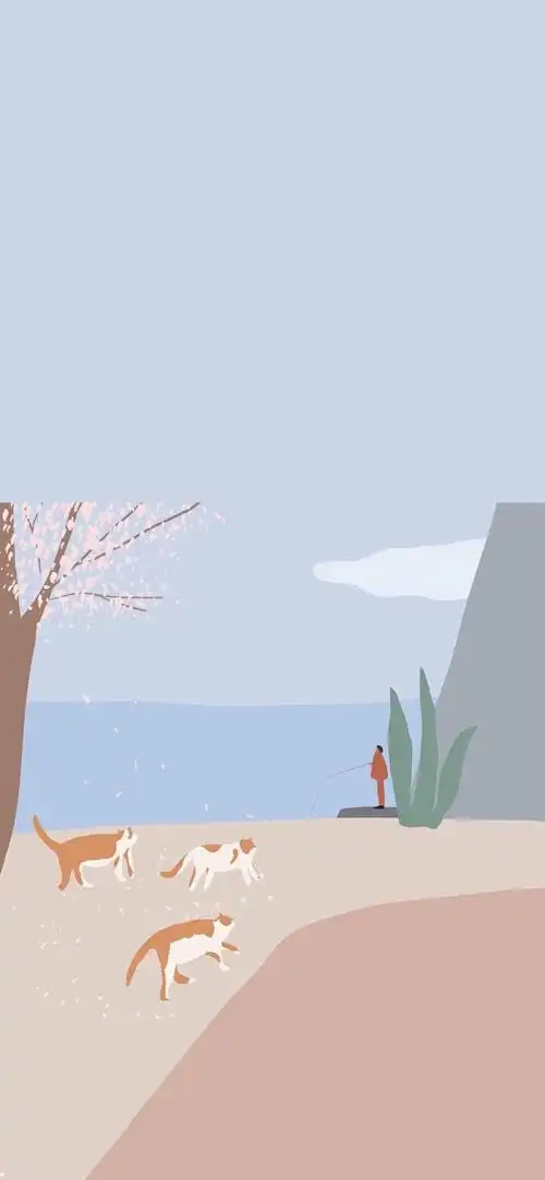 治愈小清新壁纸背景