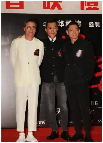 74米,古天乐1.80米,两人合照出现,谁谎报身高一目了然