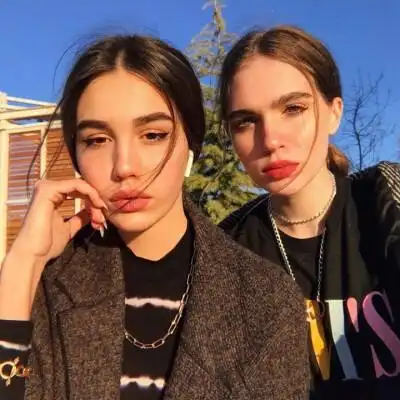 闺蜜头像欧美范