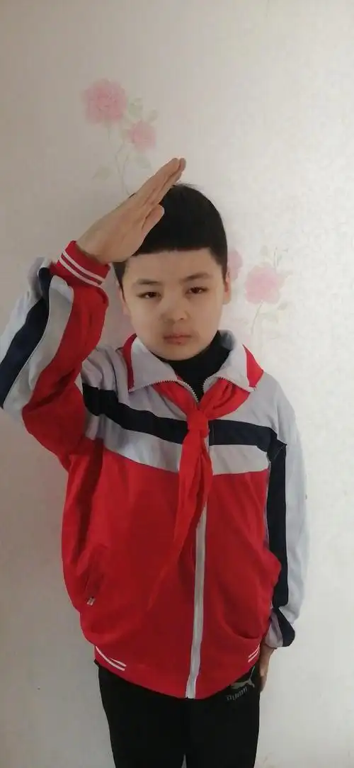 做合格的社会主义接班人,敬礼!