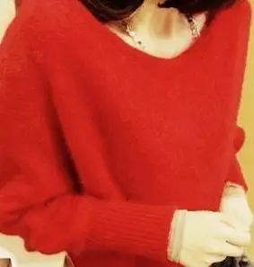 个性网 女生头像 短发女神 穿红色毛衣