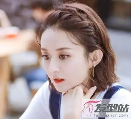 女生短发编发造型推荐 青春活力秒变女神_发型站_最新流行发型设计