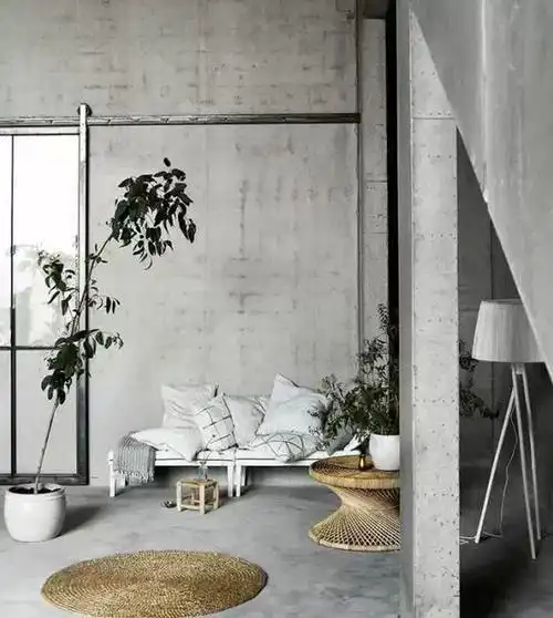 家装知识没钱就别刷墙了这样装修水泥墙最有禅意