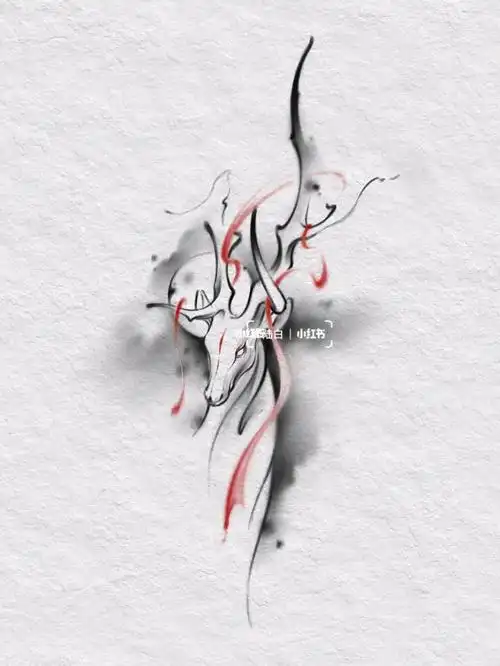 成都纹身山海系列61白泽