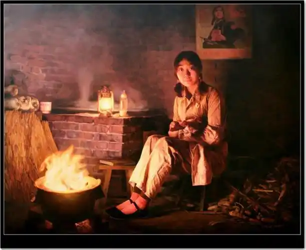 画家王国斌知青题材油画作品欣赏