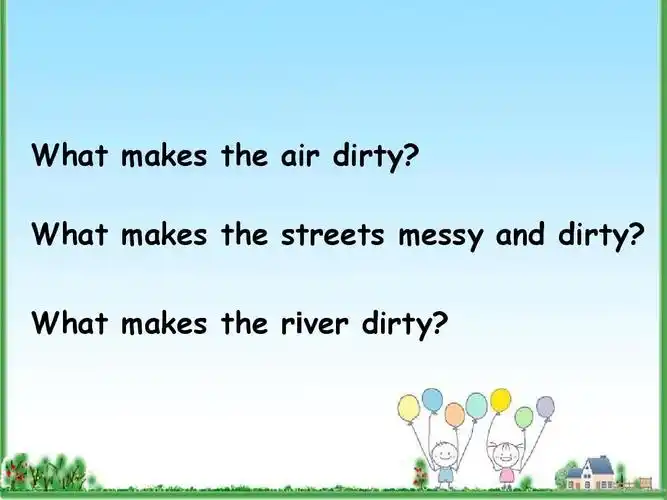 what makes the streets messy and dirty?