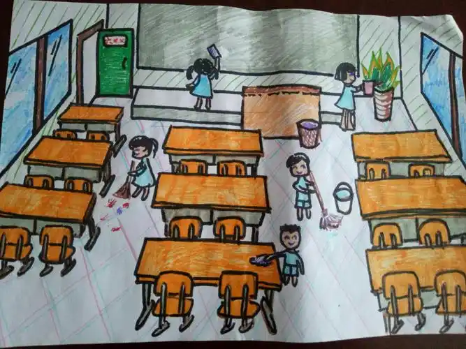 家校合作,让"最美"绽放——茅家岭中心小学开展"最美班级"绘画比赛