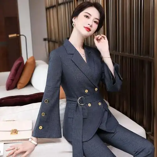小西服 西装 高端名媛女总裁正装 时尚 套装 职业装 - 女装/女士精品