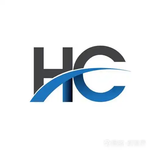 hc字母标志为您的业务和公司的初始标志标识