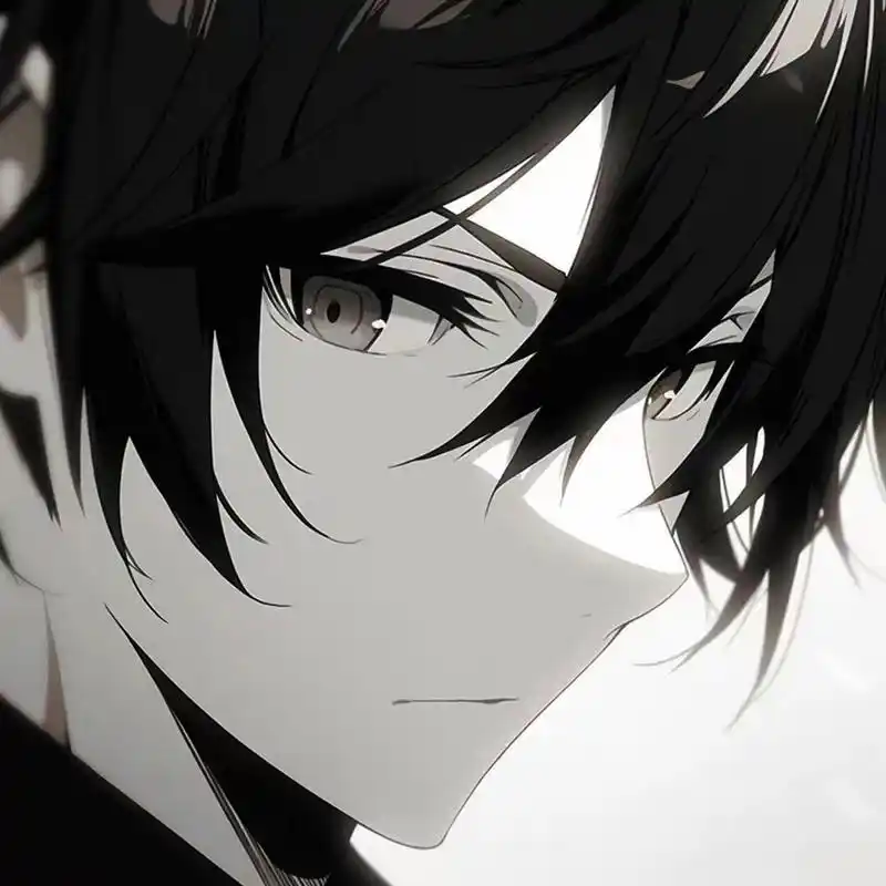 暗黑系列男生动漫头像