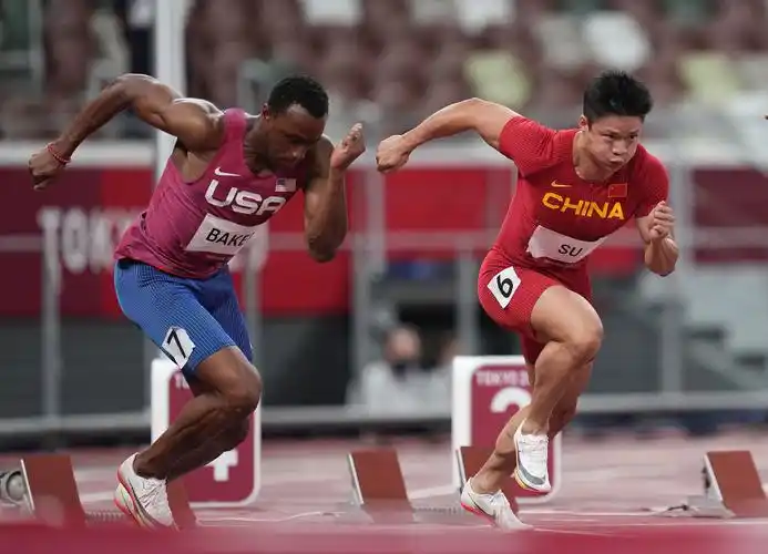 (东京奥运会)田径——苏炳添出战男子100米决赛(6)