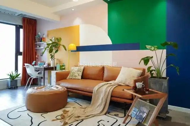 拥有一面独一无二的拼色墙,竟是如此简单!