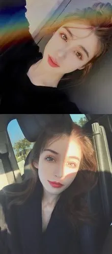 唐伞图集安利中俄混血美少女nadiabean