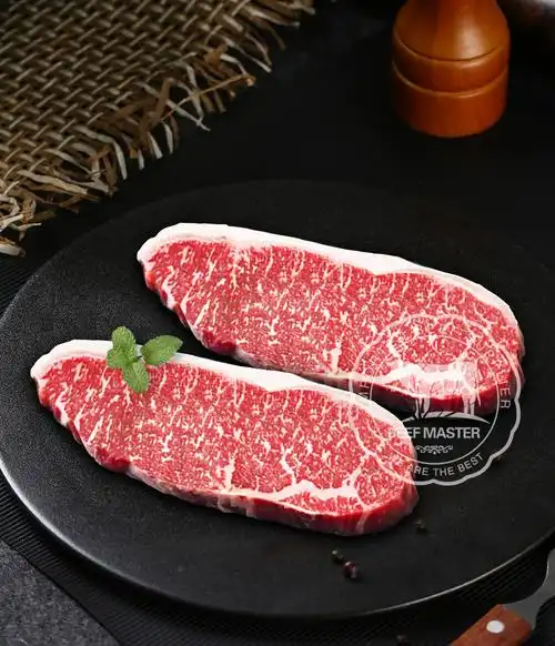 牛馆主进口安格斯雪花牛肉西冷牛排牛排原切谷饲安格斯牛儿童牛排牛肉