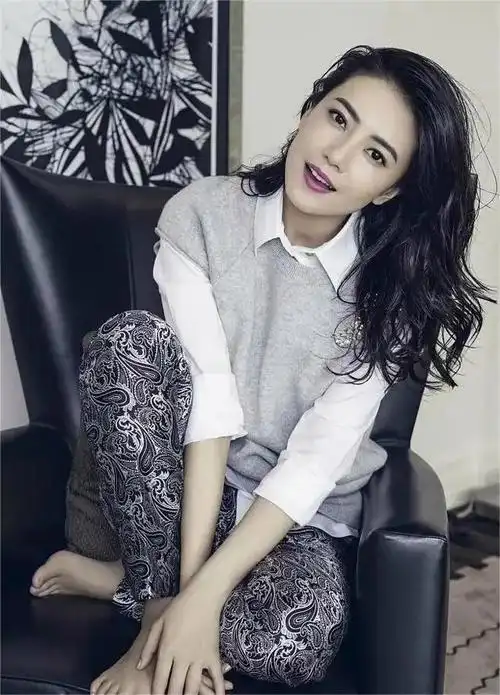 明星美图欣赏—冻龄女神高圆圆