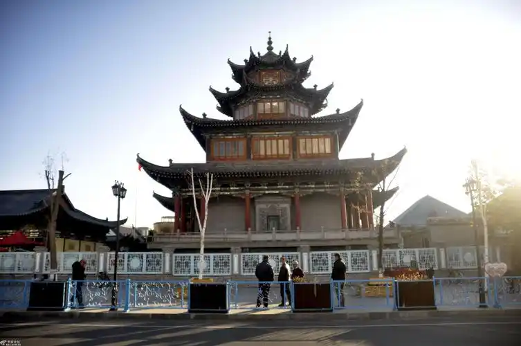 伊宁陕西清真寺伊犁老城喀赞其