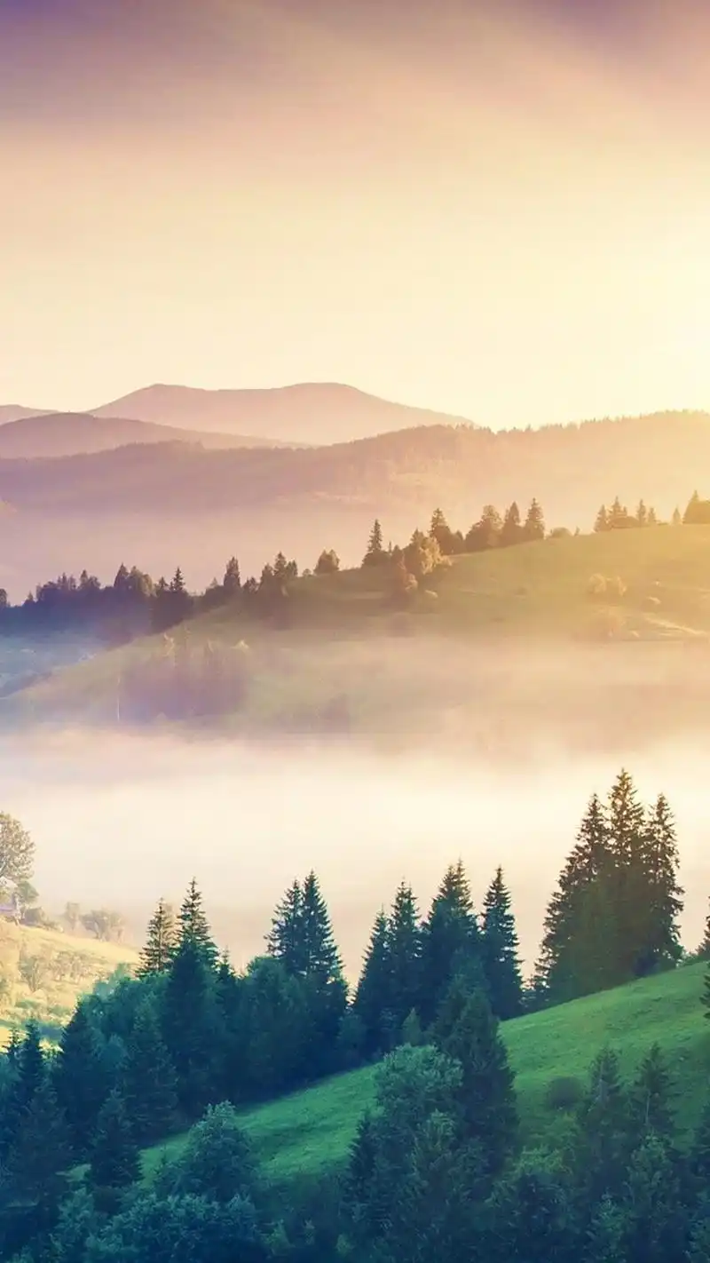 美丽的山川风景手机壁纸图片