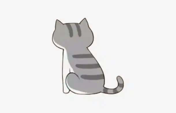 关键词 : 可爱,小猫,背影,猫咪