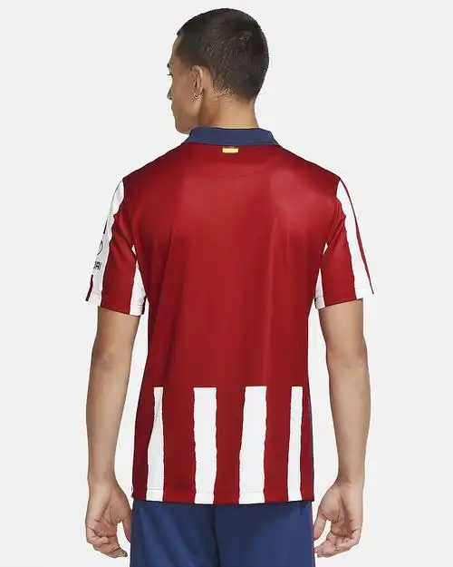 nike耐克20/21赛季马德里竞技主场短袖马竞球衣男cd4224-612