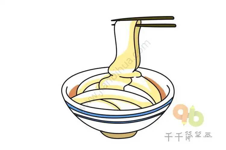 西安有哪些吃的简笔画 简笔画图片大全-蒲城教育文学网